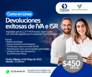 Devoluciones exitosas de IVA e ISR
