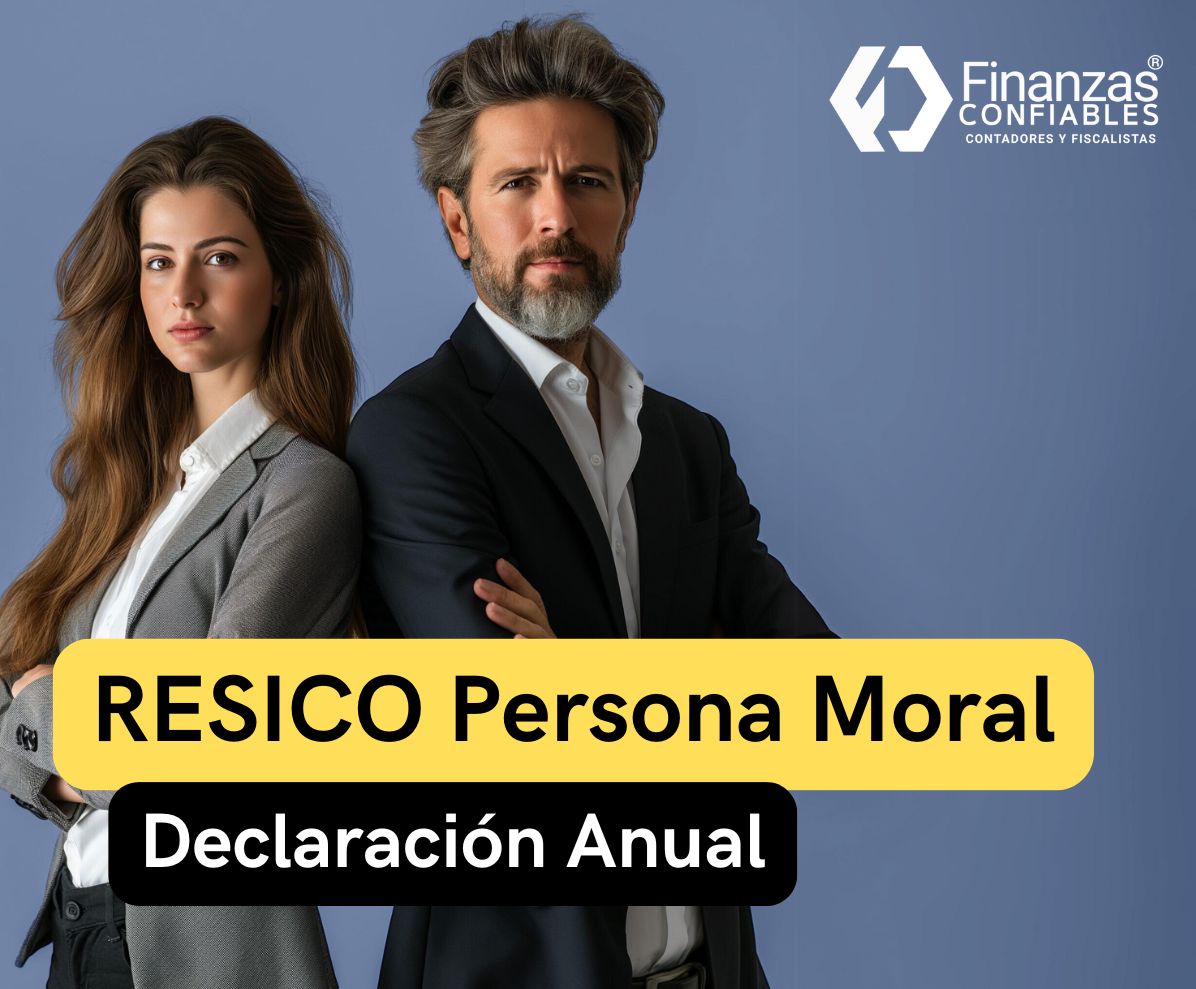 RESICO persona moral declaración anual