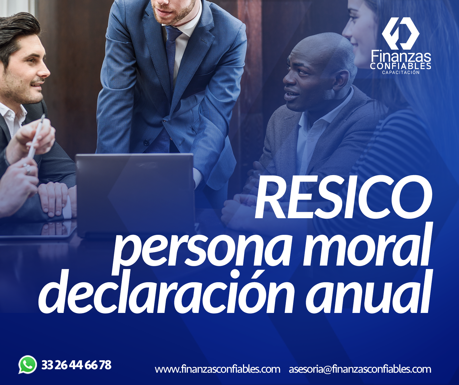 RESICO persona moral declaración anual