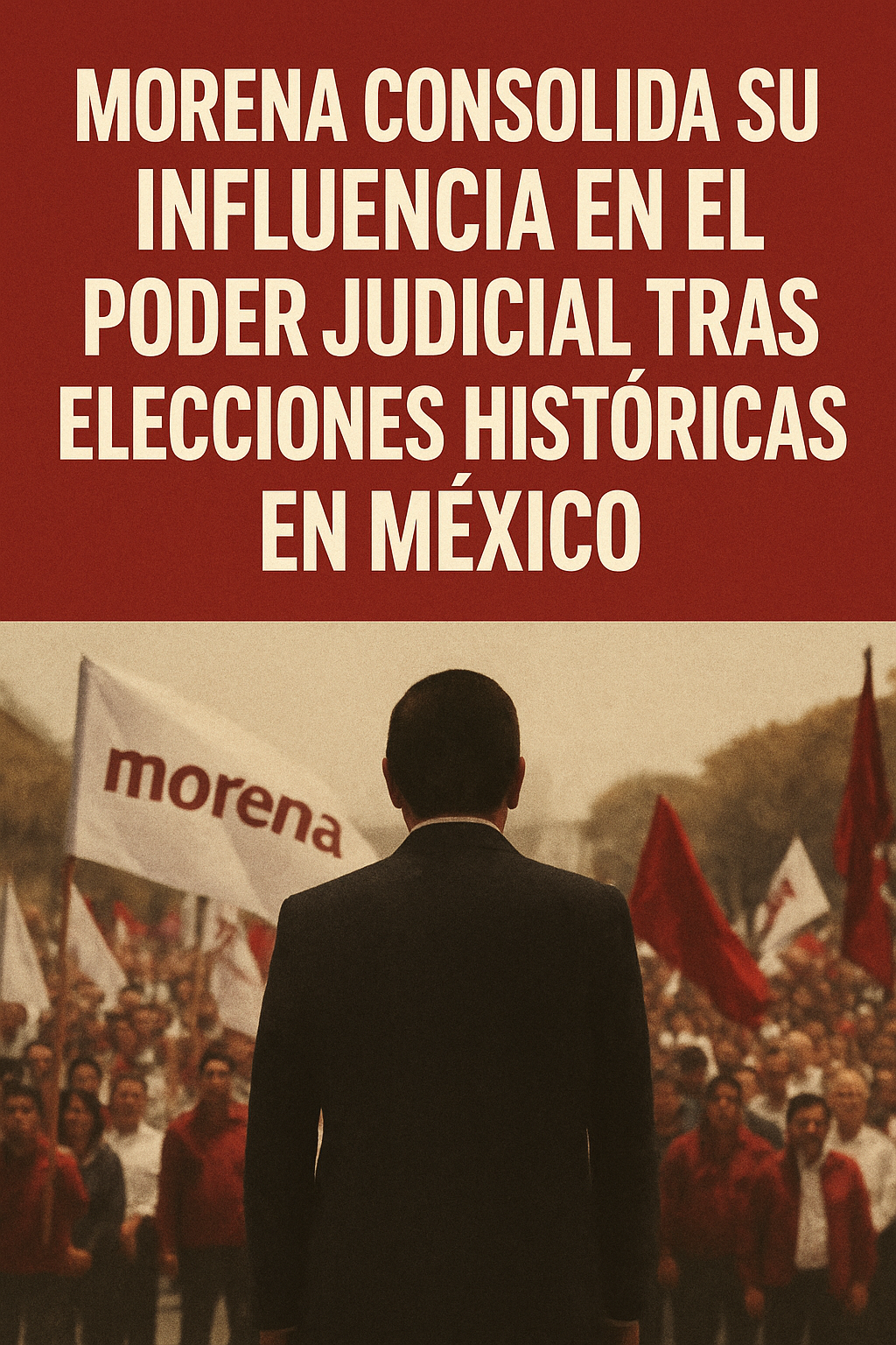 Morena consolida su influencia en el Poder Judicial tras elecciones históricas en México Morena consolida su influencia en el Poder Judicial tras elecciones históricas en México