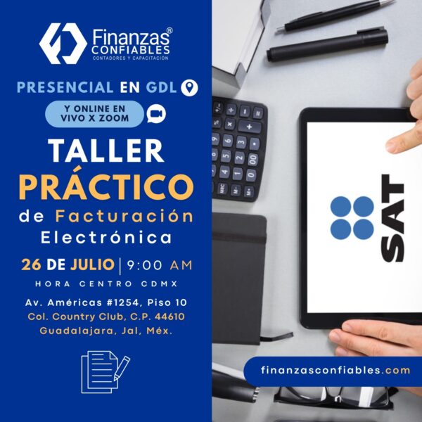 Taller Práctico de Facturación Electrónica Presencial o En línea