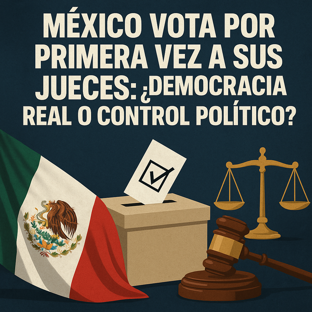 México vota por primera vez a sus jueces: ¿Democracia real o control político?