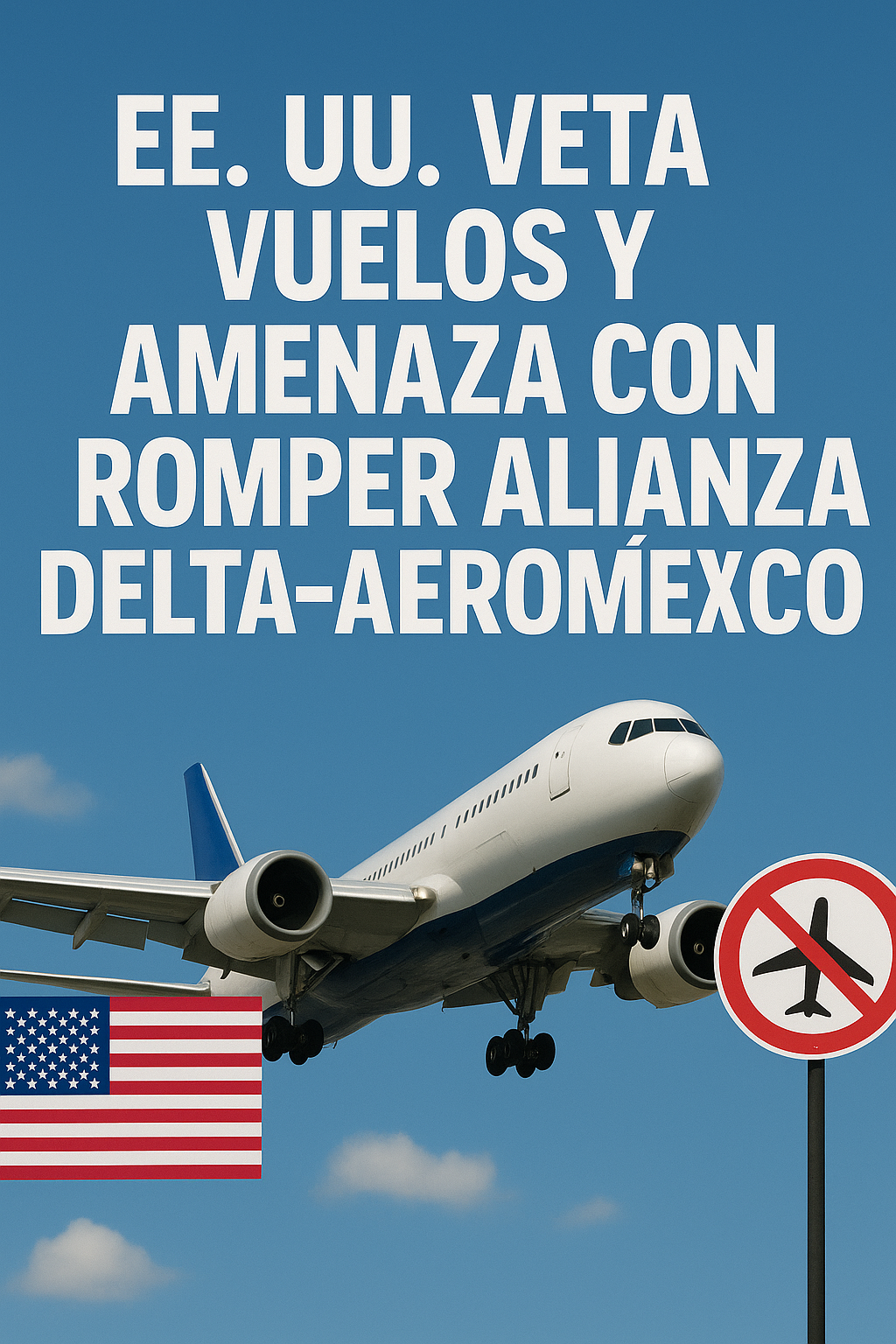 EE.UU. golpea al aire: veta vuelos y amenaza con romper alianza Delta‑Aeroméxico EE.UU. golpea al aire: veta vuelos y amenaza con romper alianza Delta‑Aeroméxico