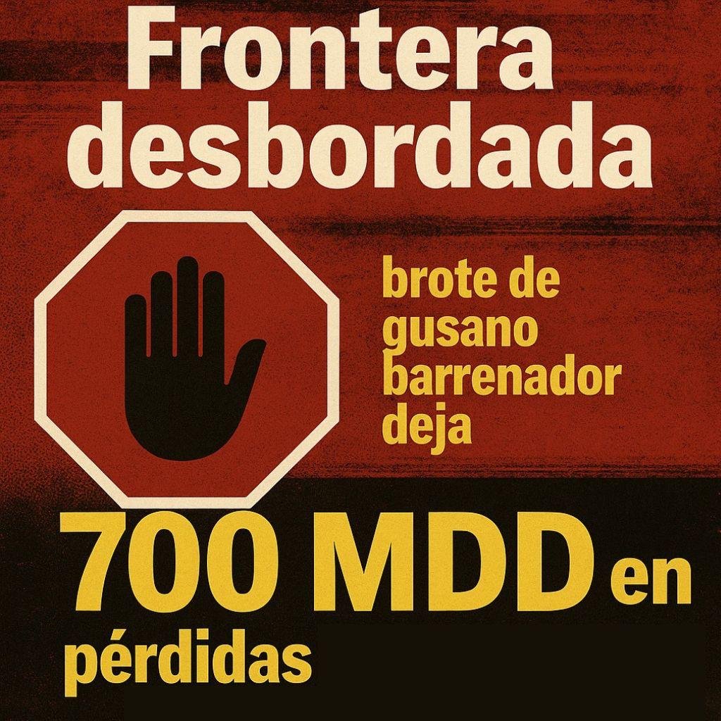 Frontera desbordada: brote de gusano barrenador deja 700 MDD en pérdidas y reactivación a la vista Frontera desbordada: brote de gusano barrenador deja 700 MDD en pérdidas y reactivación a la vista