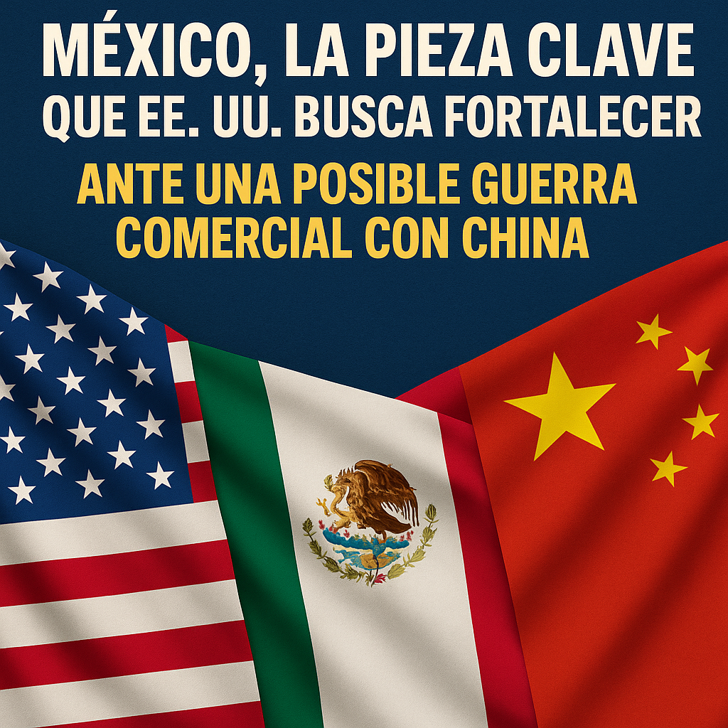 México, la pieza clave que EE.UU. busca fortalecer ante una posible guerra comercial con China México, la pieza clave que EE.UU. busca fortalecer ante una posible guerra comercial con China