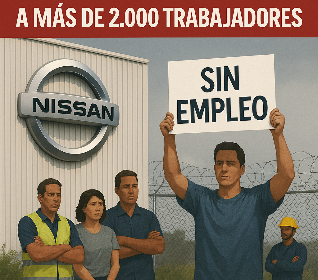 Nissan cierra planta en Morelos y deja en la incertidumbre a más de 2,000 trabajadores Nissan cierra planta en Morelos y deja en la incertidumbre a más de 2,000 trabajadores