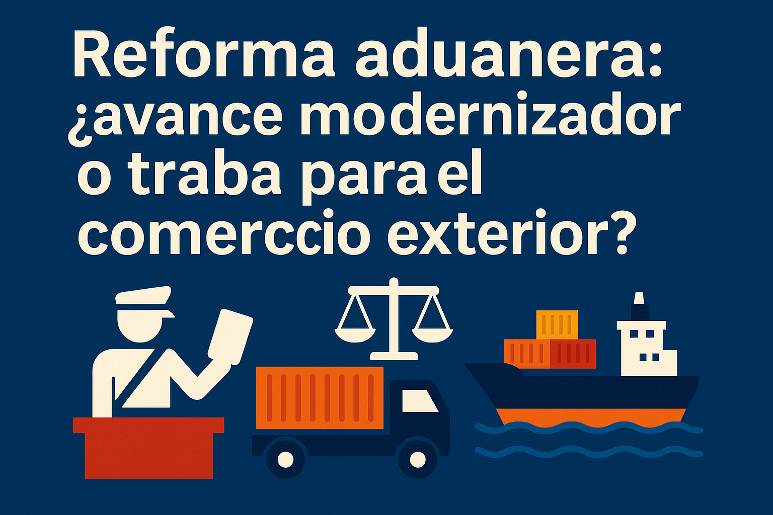 Reforma aduanera: ¿avance modernizador o traba para el comercio exterior? Reforma aduanera: ¿avance modernizador o traba para el comercio exterior?