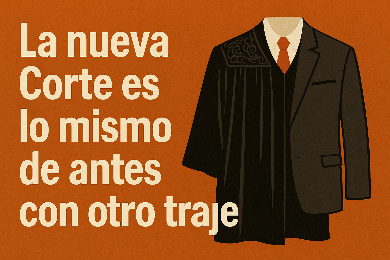 La nueva Corte es lo mismo de antes con otro traje La nueva Corte es lo mismo de antes con otro traje