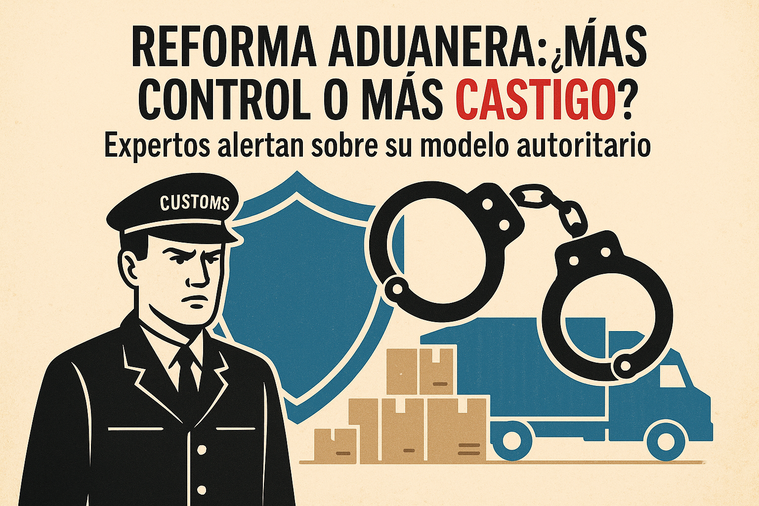 Reforma Aduanera: ¿Más control o más castigo? Expertos alertan sobre su modelo autoritario Reforma Aduanera: ¿Más control o más castigo? Expertos alertan sobre su modelo autoritario