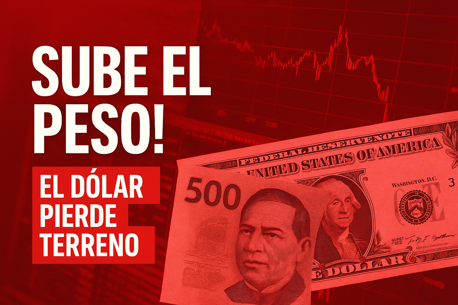 El peso arranca la semana al alza: se aprecia ante el dólar por esperanzas de fin del cierre en EU