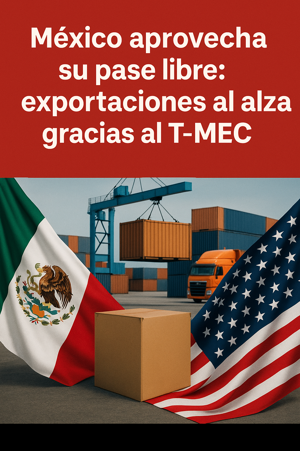 México aprovecha su pase libre: exportaciones al alza gracias al T-MEC