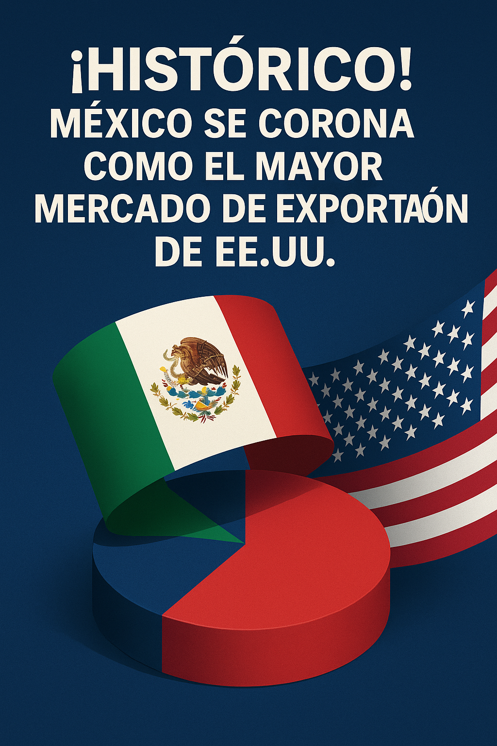 ¡Histórico! México se corona como el mayor mercado de exportación de EE.UU.