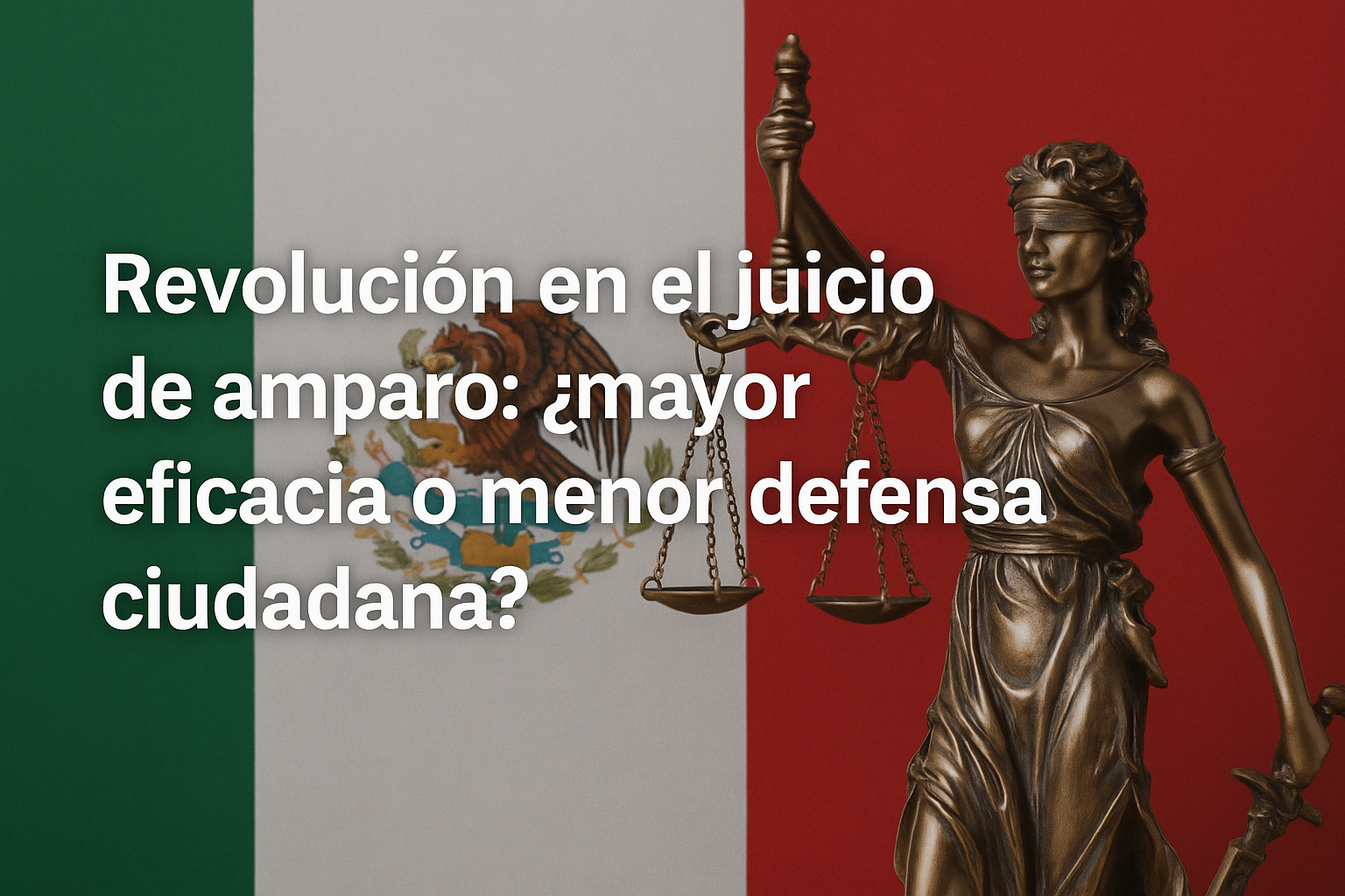Revolución en el juicio de amparo: ¿mayor eficacia o menor defensa ciudadana?