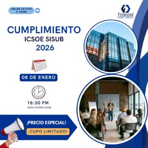 Cumplimiento ICSOE y SISUB 2026