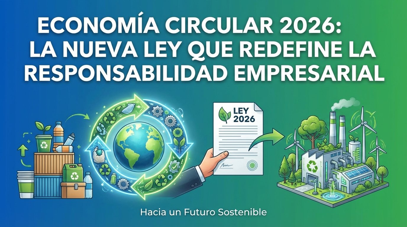 Economía Circular 2026: La Nueva Ley que Redefine la Responsabilidad Empresarial