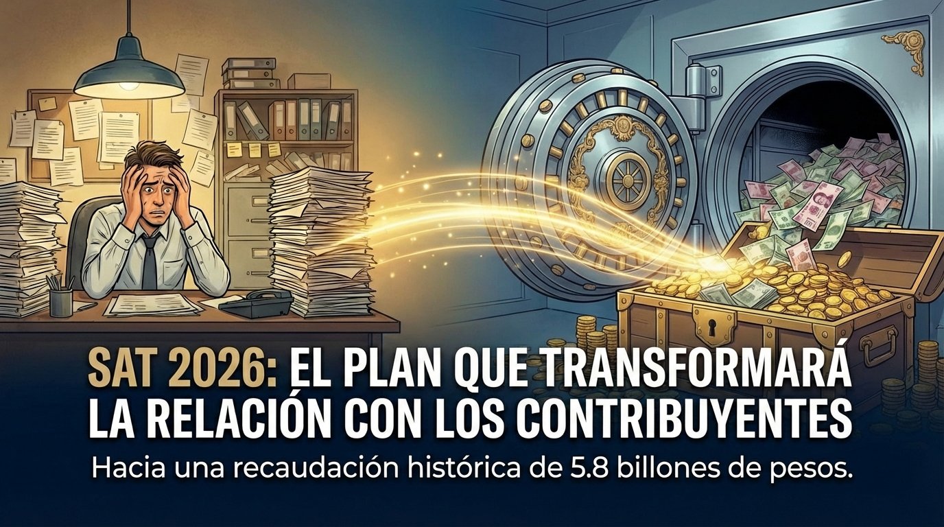 SAT 2026: El Plan que Transformará la Relación con los Contribuyentes
