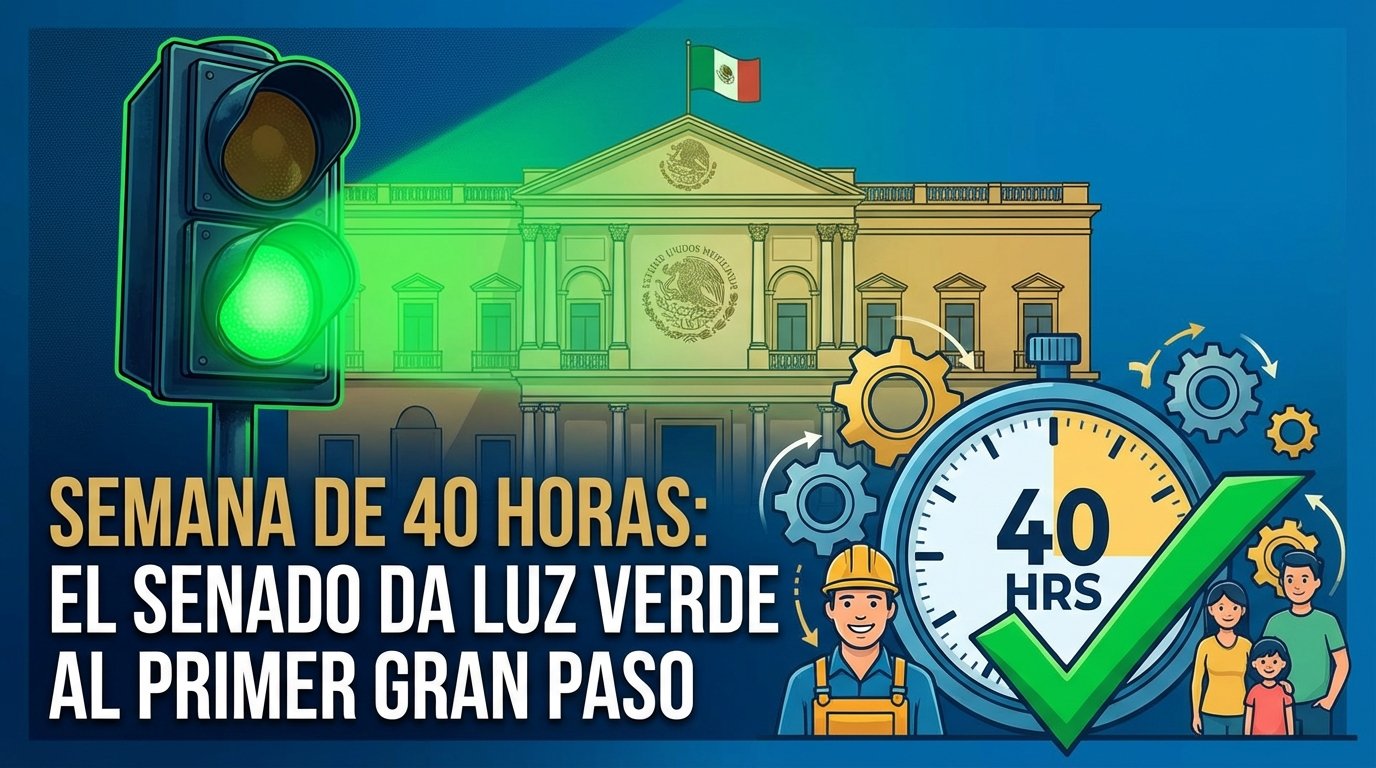 Semana de 40 horas: el Senado da luz verde al primer gran paso