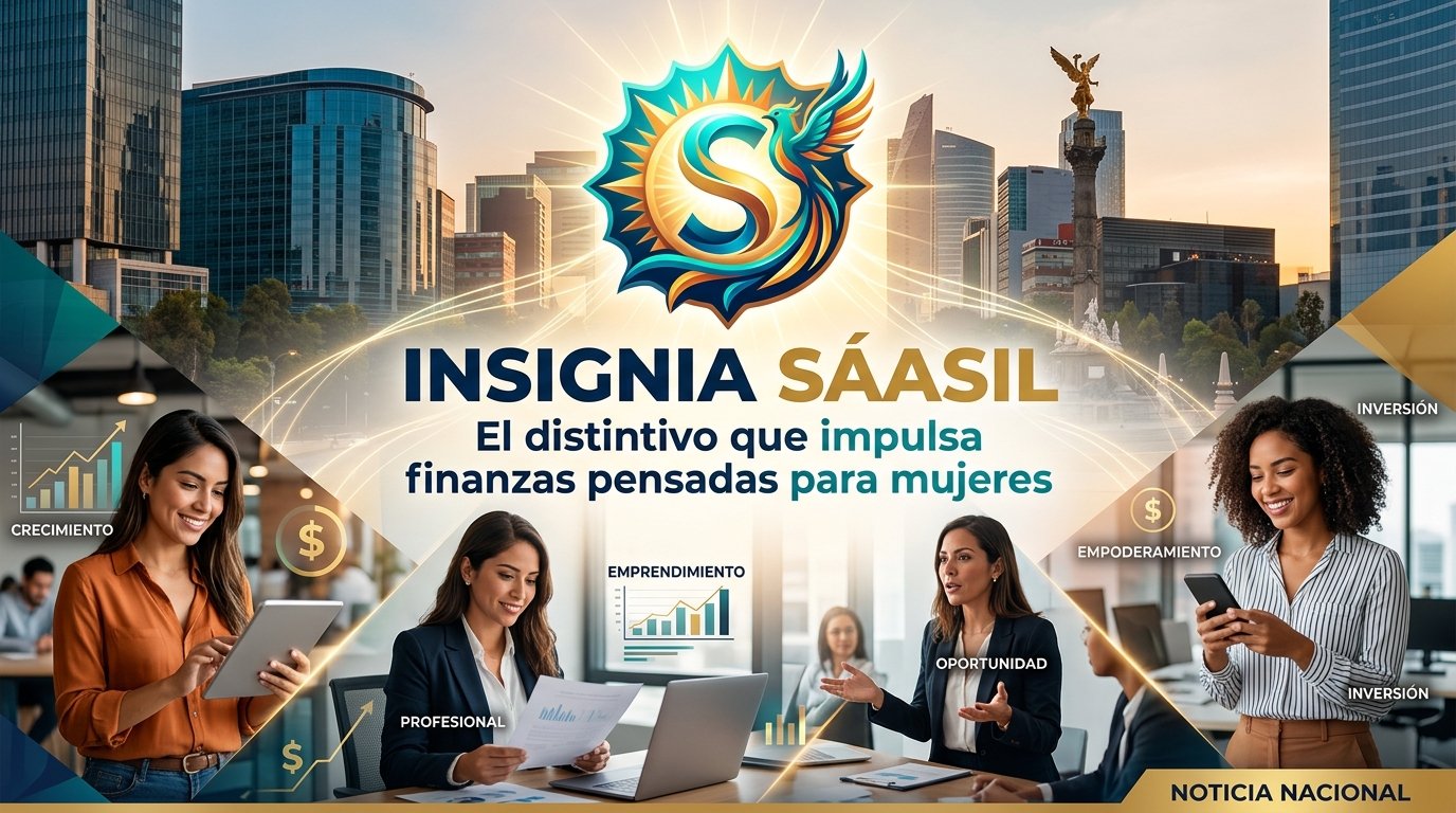 Insignia Sáasil: el distintivo que impulsa finanzas pensadas para mujeres Insignia Sáasil: el distintivo que impulsa finanzas pensadas para mujeres