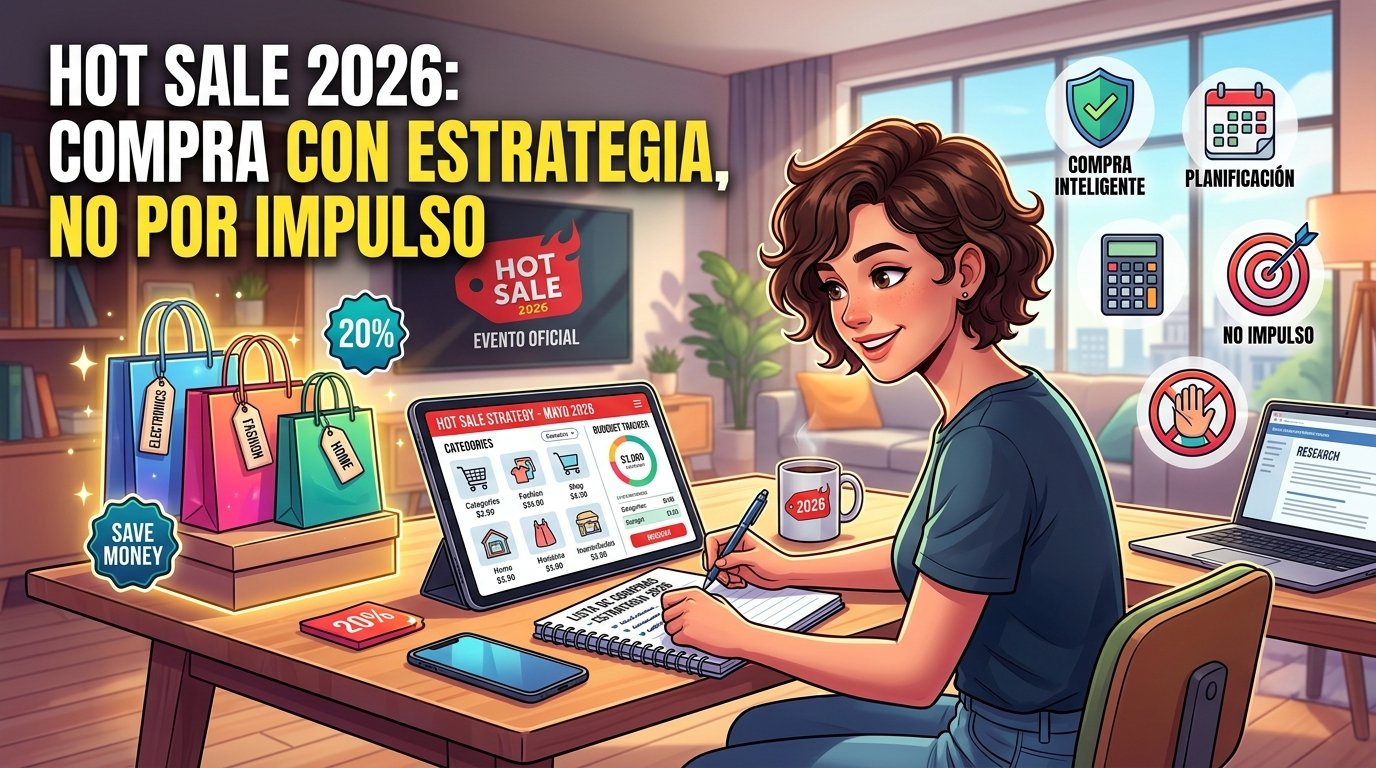 Hot Sale 2026: compra con estrategia, no por impulso
