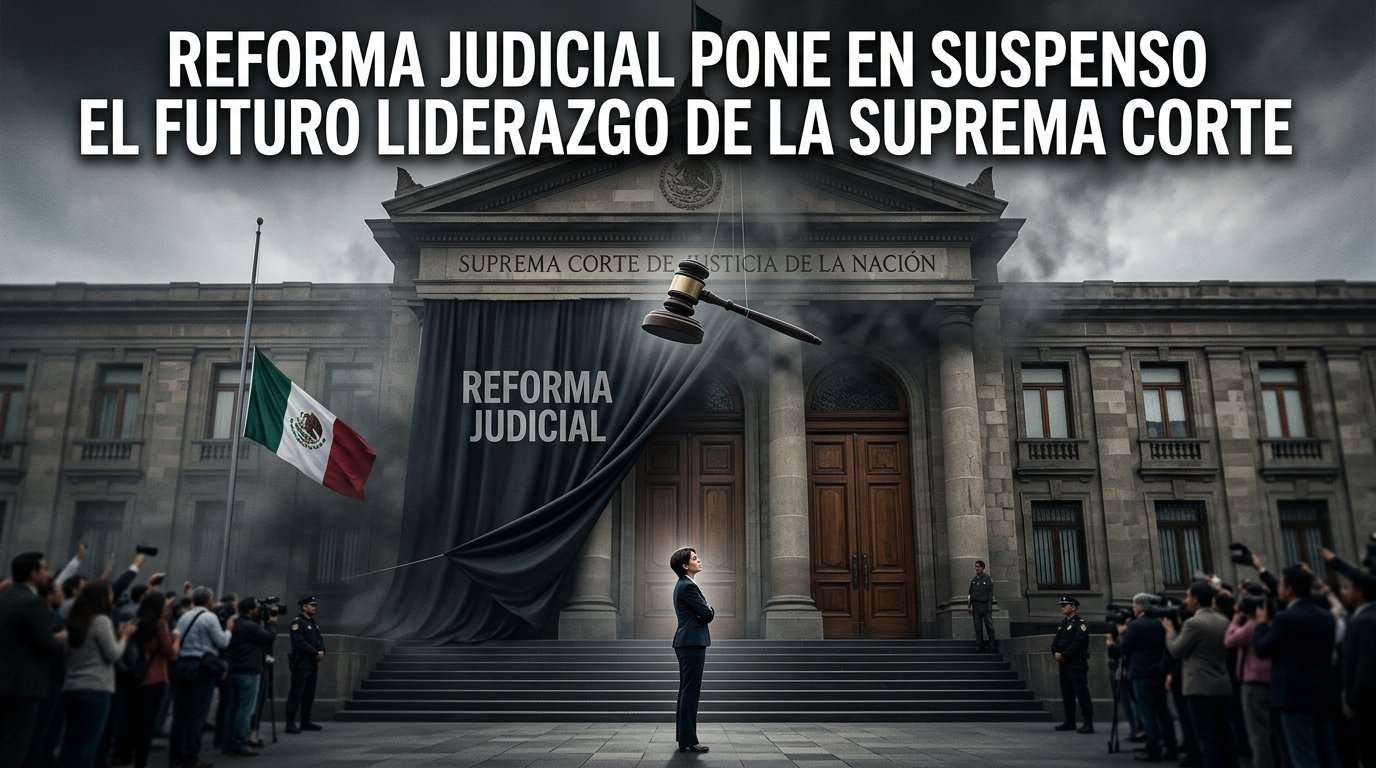 Reforma judicial pone en suspenso el futuro liderazgo de la Suprema Corte Reforma judicial pone en suspenso el futuro liderazgo de la Suprema Corte