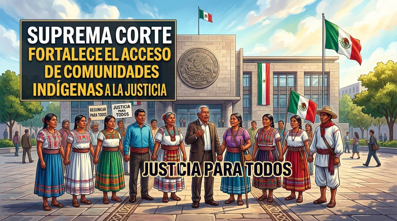 Suprema Corte fortalece el acceso de comunidades indígenas a la justicia Suprema Corte fortalece el acceso de comunidades indígenas a la justicia