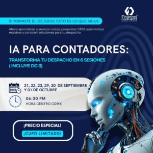 IA para Contadores: Transforma tu Despacho en 6 Sesiones