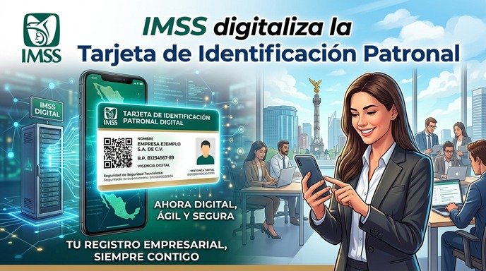 IMSS digitaliza la Tarjeta de Identificación Patronal